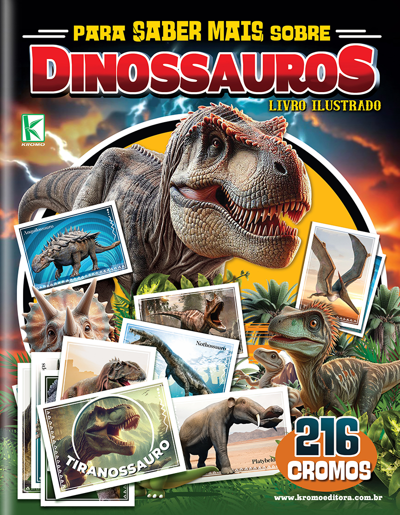 Álbum de Figurinhas Personalizado KROMO EDITORA